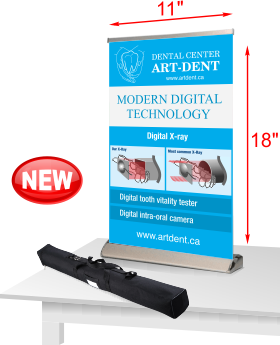 Table Top Pull Up Banner